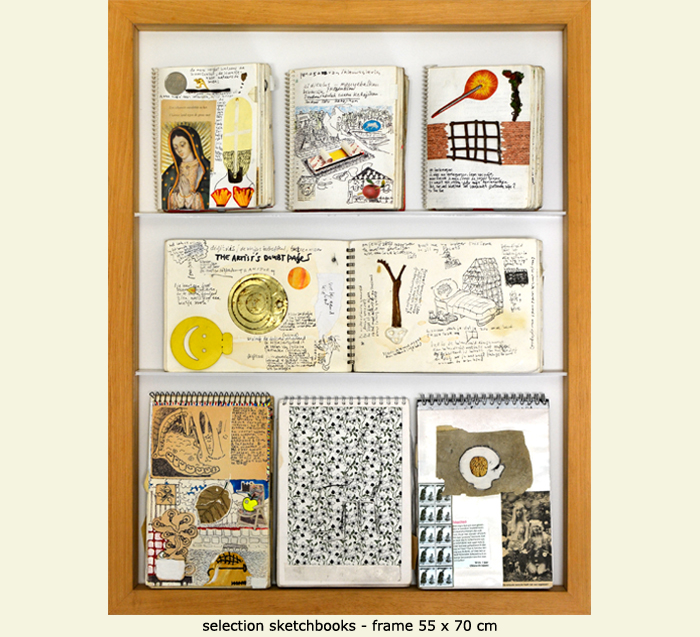 selection sketchbooks